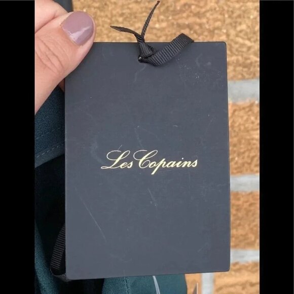 Les copains green teal atrovirens trousers size 2 - Picture 9 of 14